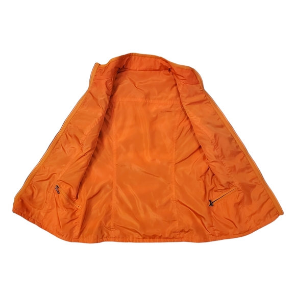 SPANNER Vest Jacket NOVIA Reversible Acrylic Geometric Design - Picture 3 of 6